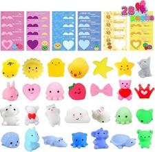 28PCS Valentines Day Cards for Kids School, Valentine Day Gifts for Kids Classro