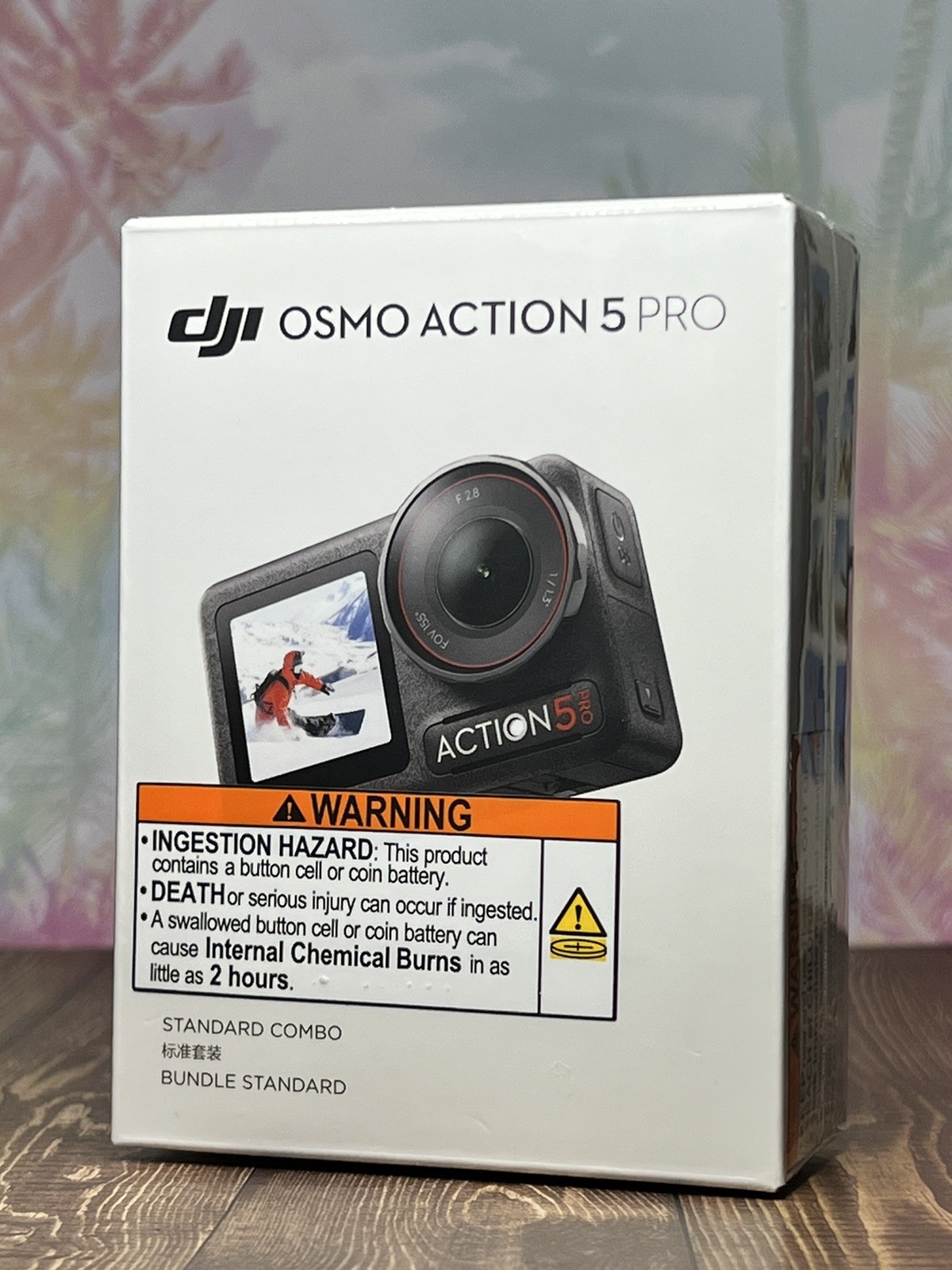 DJI Osmo Action 5 - Camera Only - Waterproof Streaming Action Camera + Battery