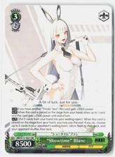 "Showtime" Blanc NIK/S117-E031 RR RR GODDESS OF VICTORY: NIKKE Weiss Schwarz NM
