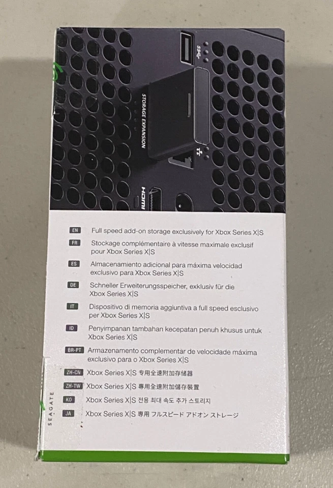 Seagate 1TB Storage Expansion Card for Xbox Series X|S Official Microsoft SSD - Image 2 of 3