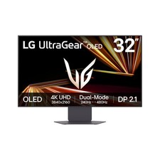 LG UltraGear 32GX870A-B 32" OLED UHD4K 240Hz Height Adj Gaming Monitor w Speaker