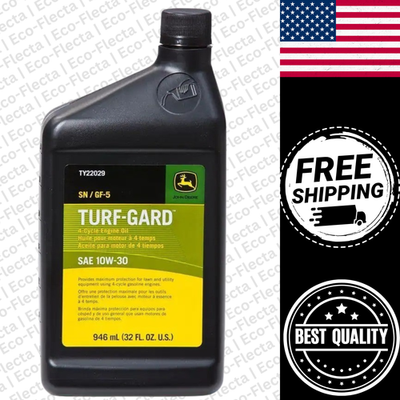 #ad 32 Oz. 10w 30 Motor Oil Deere John Engine Sae Turf Quart Fl Guard Part NEW $10.55