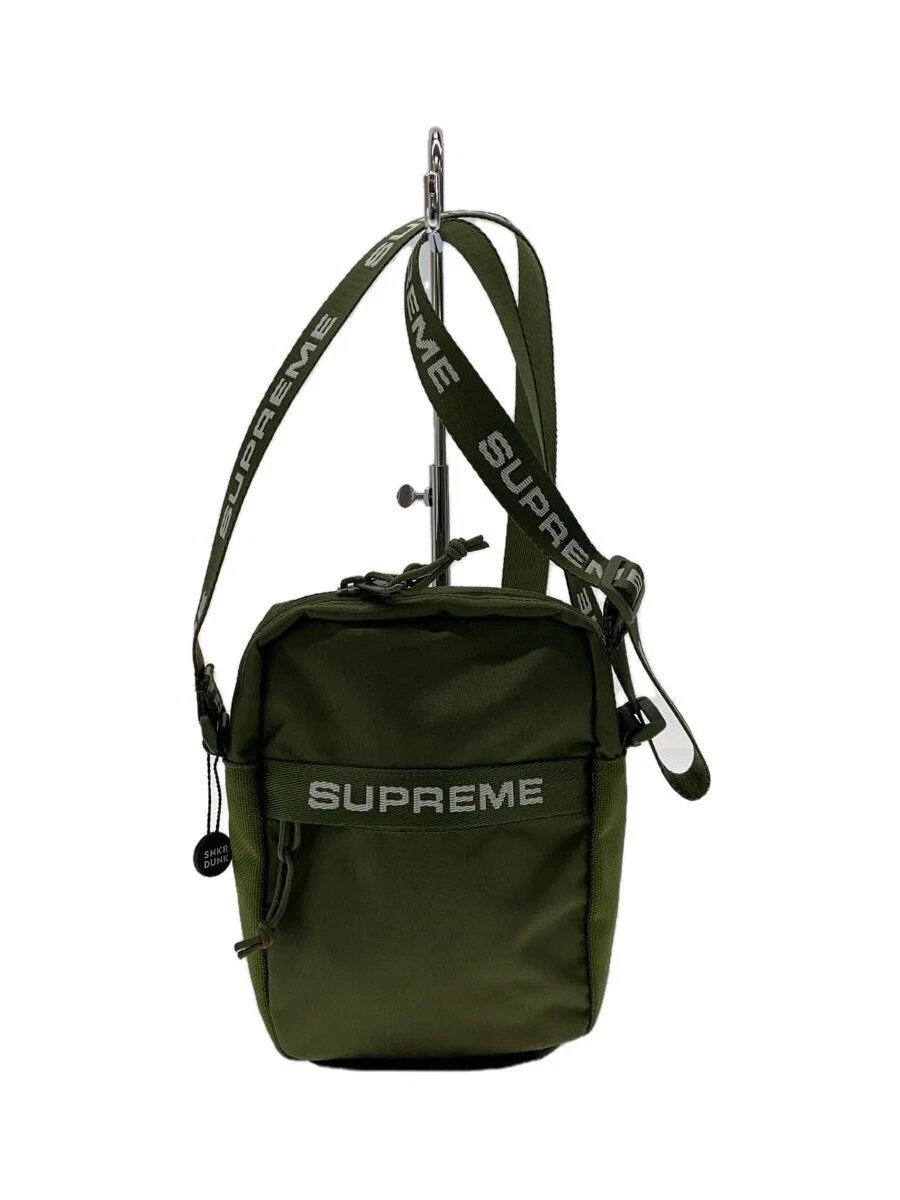 Sac bandoulière Supreme nylon kaki occasion
