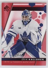 2022-23 SP Authentic Future Watch Limited Red Erik Kallgren #129 19le