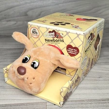 Pound Puppies Newborns 8" Plush Tan 2019 Classic Collection 80's by Basic Fun