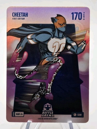 Bo Jackson Battle Arena CHEETAH TYREEK HILL Bubble Gum Battlefoil SSP #BGBF24