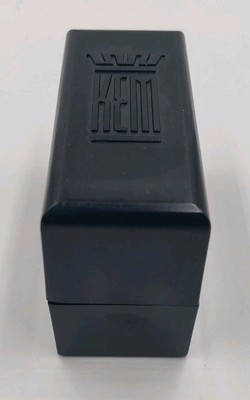 Vintage KEM Plastic Playing Card Holder Case Double Deck **Small Flaw See Pics**