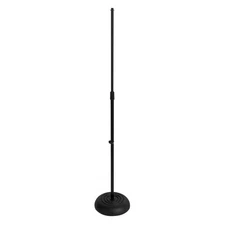 On-Stage MS7201B Round Base Classic Microphone Stand - 34-60" Height