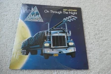 Def Leppard ‎"On Through The Night”  VG+ RECORD original vinyl LP