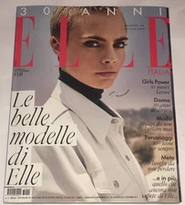 CARA DELEVINGNE Monica Bellucci ELLE Magazine Italia December 2017 NEW