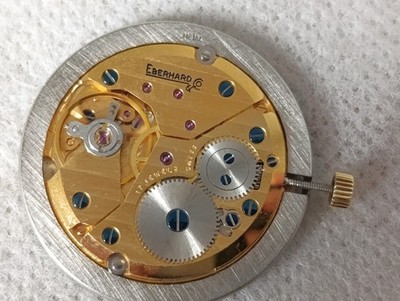 Eberhard movement manual cal. ETA 700+ original shaft and crown