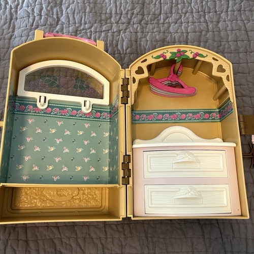 1999 Fisher-Price BRIARBERRY Bears CARRY CASE & BERRYLOUISE 10" Plush Bear - Picture 10 of 19