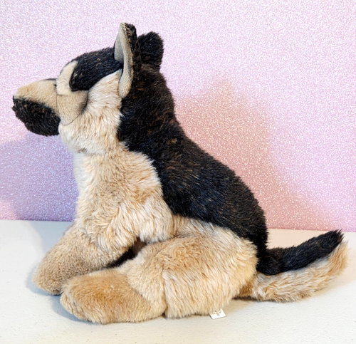 2015 Geoffrey Toys R Us GERMAN SHEPHERD Puppy Dog Stuffed Animal Plush 10" - Picture 4 of 6