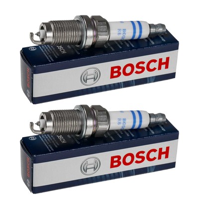 2x BOSCH Zündkerze für VW Polo 6R 6C 1.2 TSI 6R1 6C1 1.4 GTI Golf V 1K1 5K1