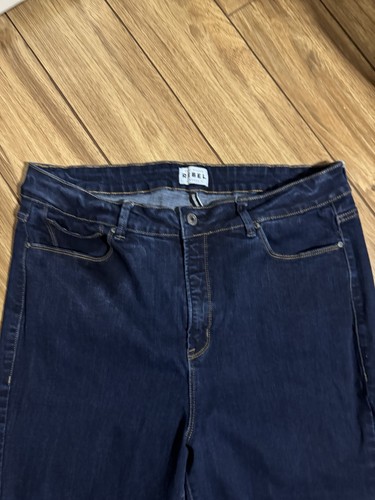 Rebel Wilson X Angels Brand Women's Dark Wash Jeans Size 18 W - Picture 3 of 10