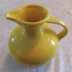 Vintage Fiesta Ware Style  Sunflower Yellow Carafe
