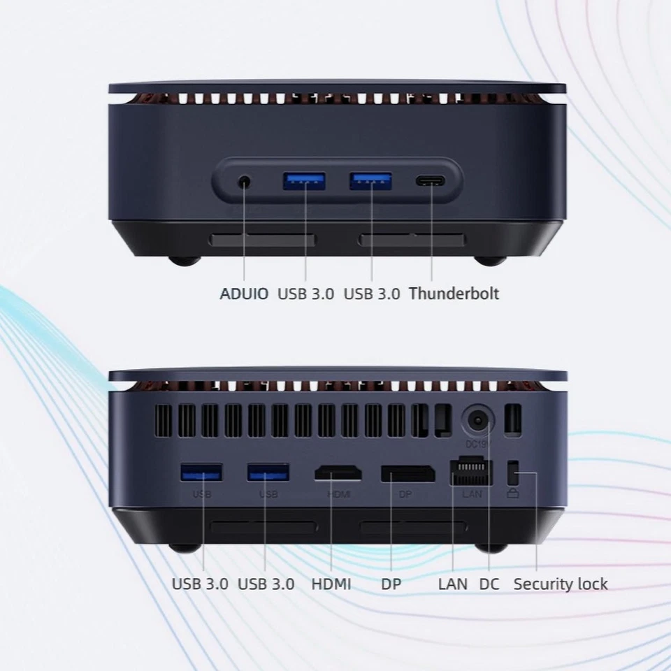 Mini Pc I5 1135G7 Desktop Box Windows 10 Pro Wifi + Bt Hdmi Ram 8Gb Ssd M2 480Gb - Image 3 of 4