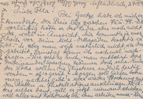 Schöner Brief Alliierte Besetzung / Stempel Mönchengladbach 1948 - Picture 2 of 2