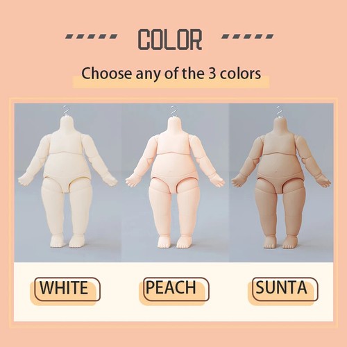 Körper - große Birne 1/6 S-Haken YMY passend für GSC Kopf BJD OB Spielzeug Puppe - Bild 3 von 24