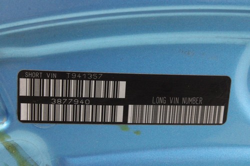 2015 MINI COOPER FENDER FRONT LEFT BLUE OEM 07 08 09 10 11 12 13 14 15 - Picture 3 of 14