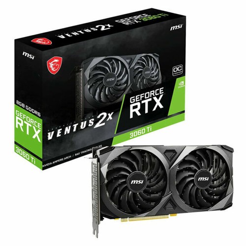 MSI GeForce RTX 3060 Ti VENTUS 2X 8G OCV1 LHR 8GB GDDR6 Video Card (G306TV2X8CL)