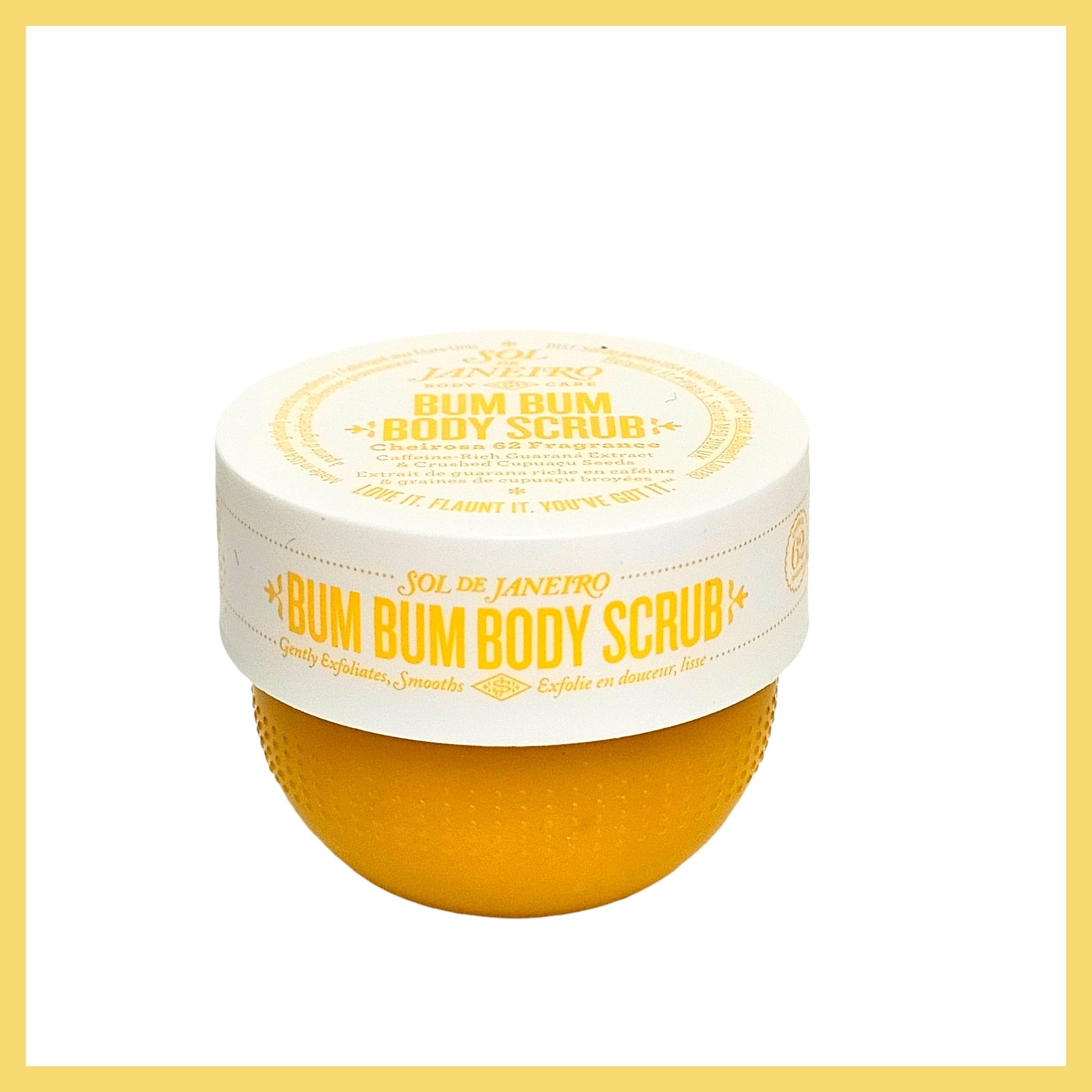 Скраб для тела SOL DE JANEIRO Bum Bum, 0,7 унции, 20 г Новый размер для путешествий
