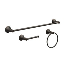 Glacier Bay Sadira 3 Piece Bath Hardware Towel Bar Set in Oil Rubbed Bronze