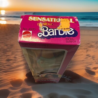 1983 Mattel Sunsational Malibu Barbie Doll Rare Hispanic 1983 Mattel Sunsational Malibu Barbie Doll Rare Hispanic