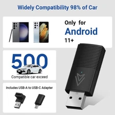 Ottomotion USB Portable Adapter Wireless Android Auto For OEM Wired AA Cars New