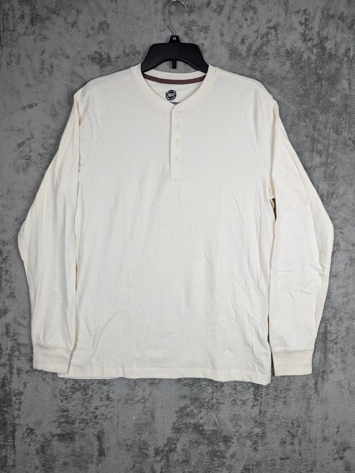 ALTRA Maglione uomo manica lunga resistente alle intemperie pullover 1 4 bottoni bianco nuovo (altro)