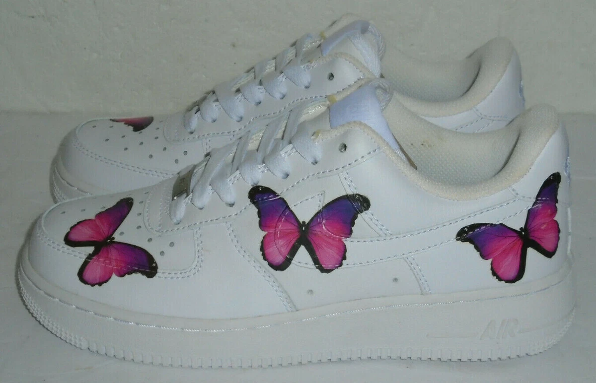 Pink Butterfly Air Force 1