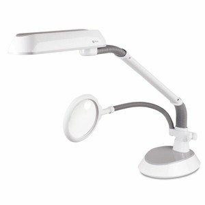 OttLite-18-Watt-Flex-Arm-Plus-Lamp-with-Bonus-3x-Magnifier-New