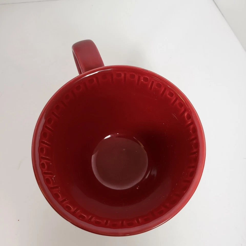 Caneca de café Starbucks 14 oz vermelha feita em Portugal design elevado - Imagem 4 de 4