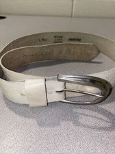 vintage Harvard shag leather belt 38-40