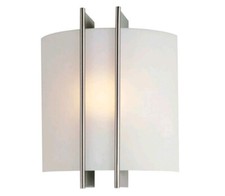 Lite Source LS-1673 Checks Wall Light Polishe...