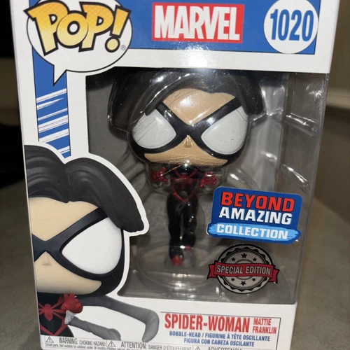 Funko Pop! Marvel: Spider-Woman Mattie Franklin #1020 exclusivo de Amazon