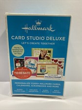 Hallmark Card Studio Deluxe.Personalize 17,000 Hallmark Cards,scrapbooks.