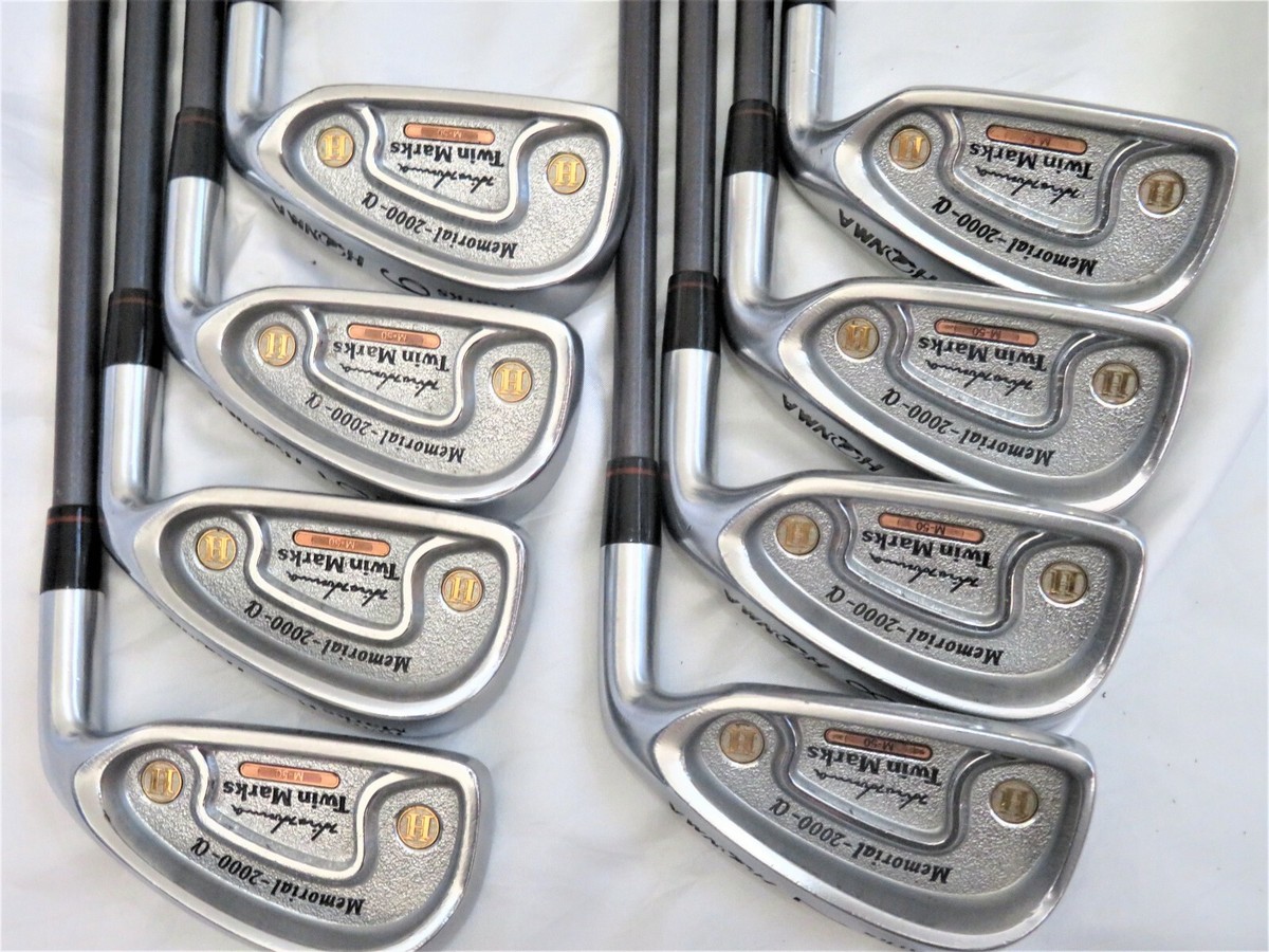 HONMA TWIN MARKS Memorial 2000α R-FLEX 8PC IRONS SET Golf