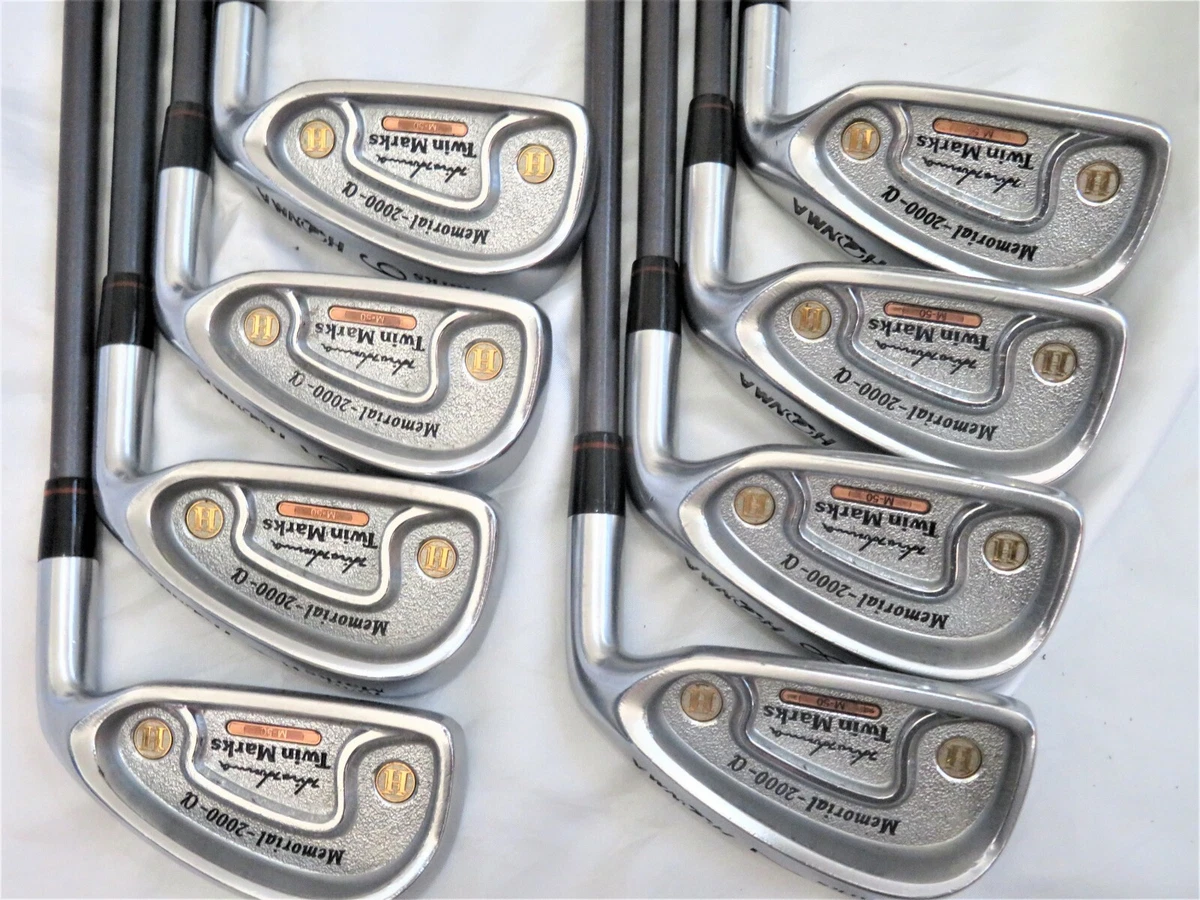 HONMA TWIN MARKS Memorial 2000α R-FLEX 8PC IRONS SET Golf clubs
