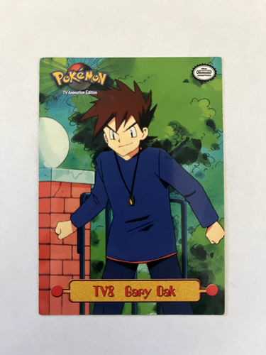 TV8 Gary Oak - Topps Pokémon Card