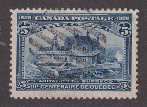 D9573: Canada #99 Used, VF, Sound; CV $70