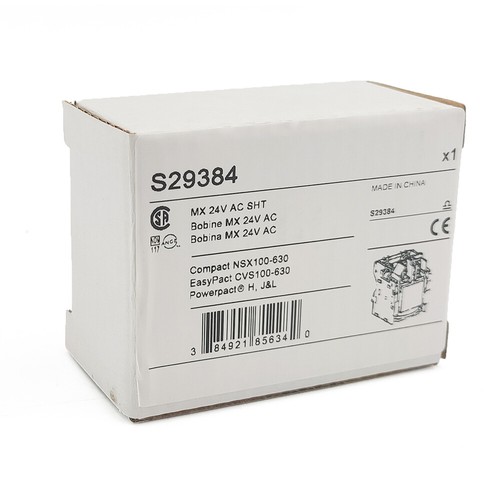 LV429384 Shunt Coil MX 24V S29384 apply to ComPact NSX Circuit Breaker New - Picture 3 of 6