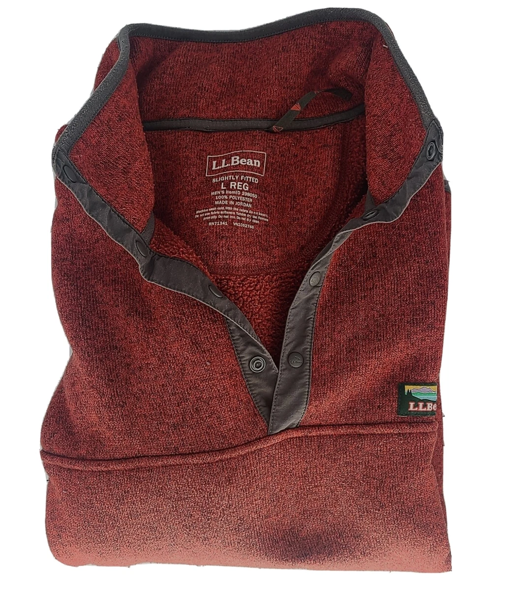 Ll bean top sweater fleece pullover