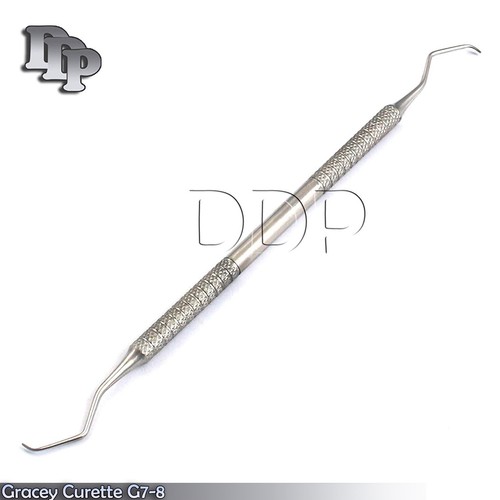 3 Gracey Curette G7-8 DE Dental Instruments - Picture 2 of 4