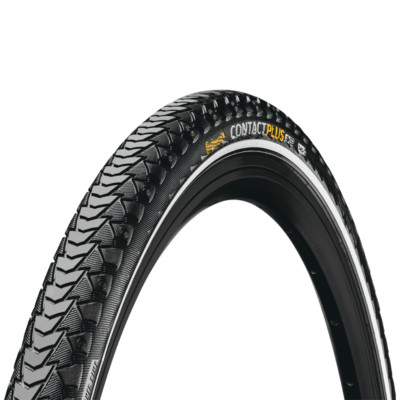 Continental CONTACT Plus Urban/Tour Bike Draht Perlen Reifen - 28 x 1 1/2'' schwarz RX