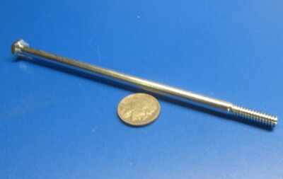 Cap Screw Bolt, GRADE 2, PT, Zinc 1/4''-20 x 6.00'' Length, 25 Pc