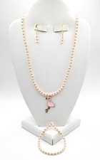 NEW---"LIGHT PINK FLAMINGO" 4 PIECE GIRL'S EWELRY SET-REALLY CUTE
