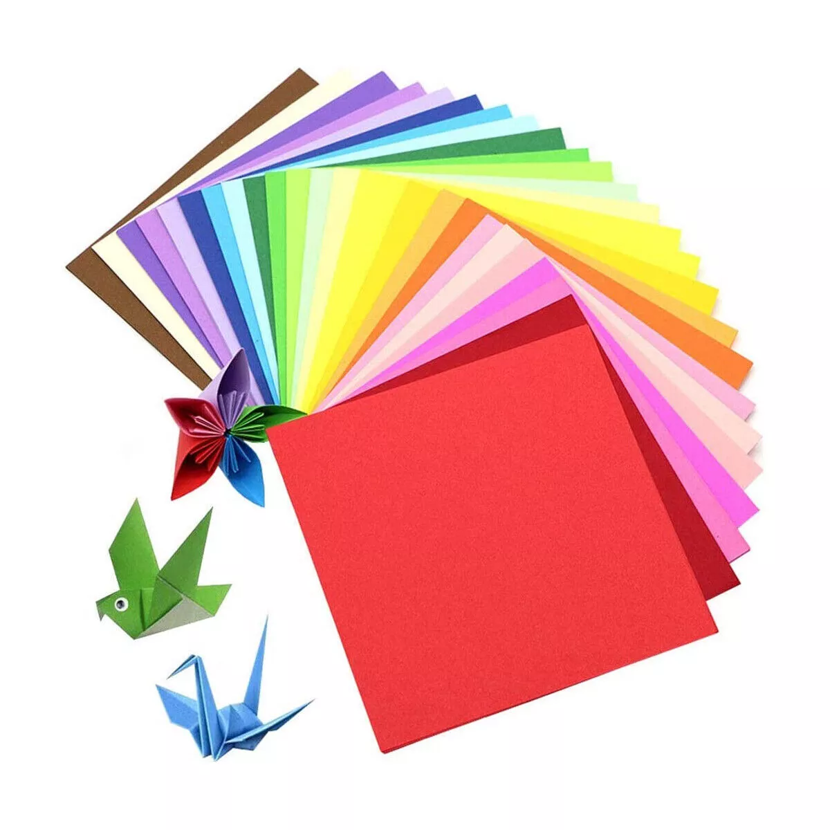 Origami Paper Square 100 Sheets per Pack 15cm Double Sided UK Stock