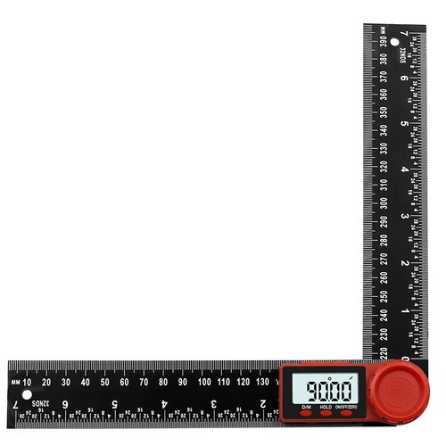 7 in Digital LCD Angle Finder Ruler Measure Protractor 200mm Angle Gauge 2 in 1 - Picture 7 of 8