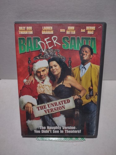 Bad Santa (DVD, 2004, Badder Santa: The Unrated Version) - 第 1/1 張圖片